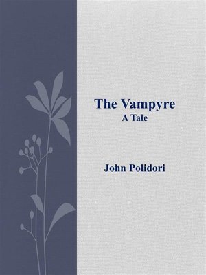 cover image of The Vampyre